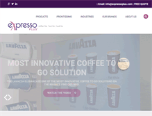 Tablet Screenshot of expressoplus.com